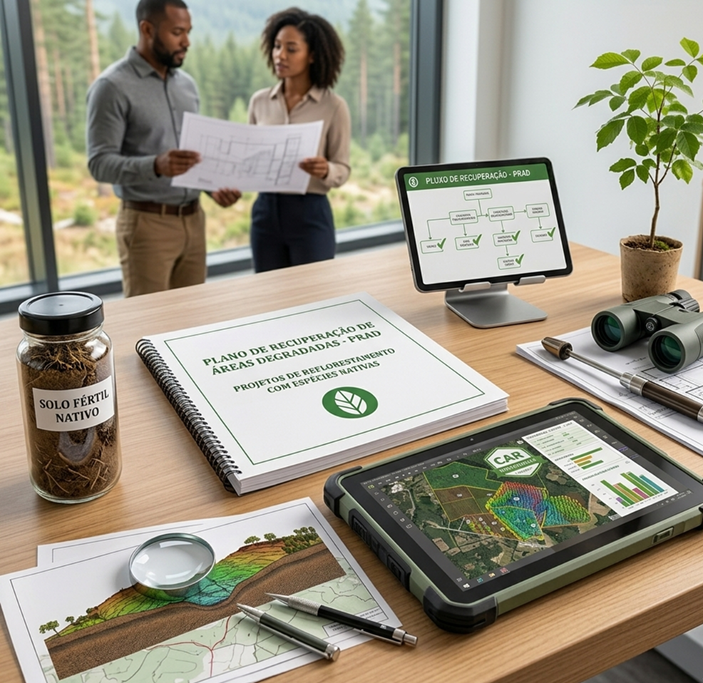 PRAD e Reposição de Áreas Verdes